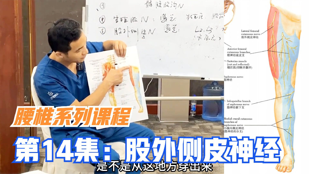 大腿外侧疼痛咋办？1个视频，教您从肌肉和神经定位进行完整诊断